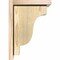 Ekena Millwork Newport Rough Sawn Corbel w/Backplate, Douglas Fir, 8"W x 10"D x 14"H COR08X10X14NEW01RDF - alternate 2